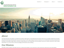 Tablet Screenshot of cbsgreenbusiness.com